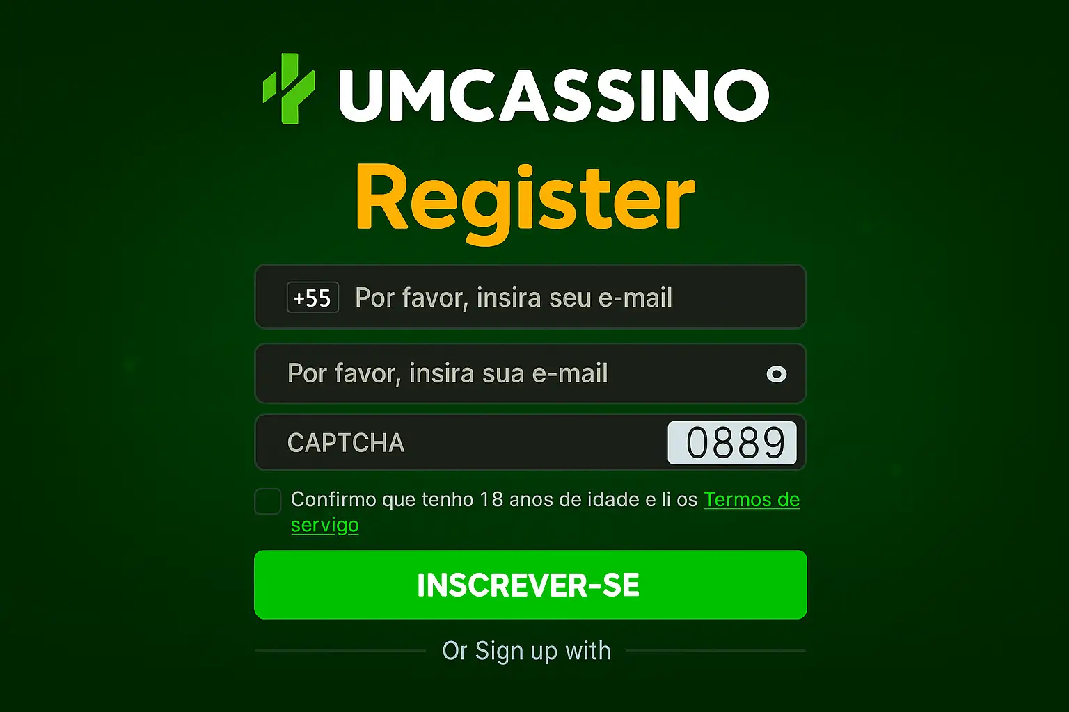 Login no Cassino UMCASSINO.COM