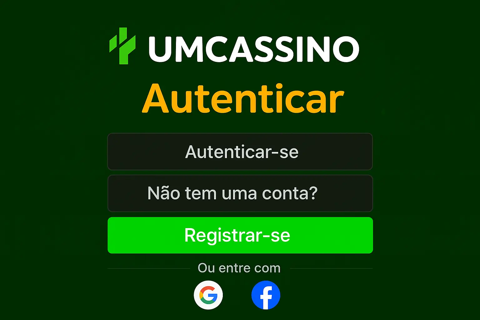 Registro na UMCASSINO.COM Garante Acesso a uma Vasta Seleção de jogo