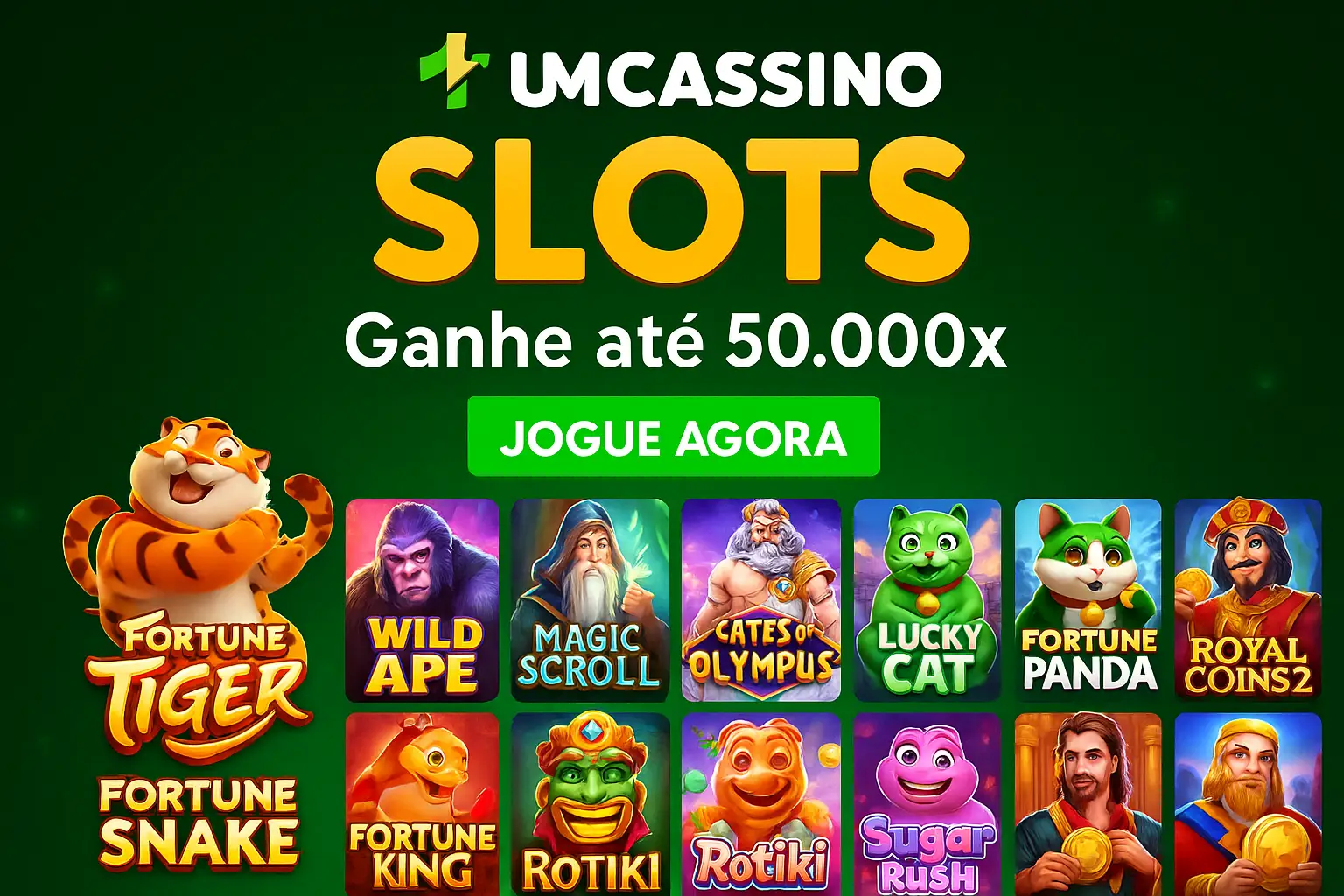 Explore o mundo das slot machines no UMCASSINO.COM Casino